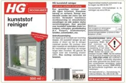 HG Kunststof Reiniger - 500ml - Intensieve Reiniger -Schoonmaakartikelen Winkel 1200x786