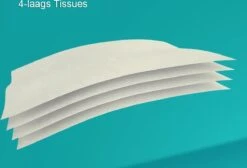 BAMTIME BamboeTissuepapier 4-laags Wc Papier - Wit Color Gebleekt 27 (3*9) Rollen -Schoonmaakartikelen Winkel 1200x817