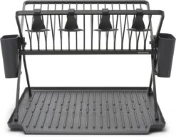 Brabantia SinkSide Afdruiprek - Inklapbaar - Dark Grey 15 Brabantia SinkSide Afdruiprek - Inklapbaar - Dark Grey -Schoonmaakartikelen Winkel 1200x937