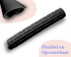 HOMYHON Afdruipmat -Afdruipmat Siliconen -Pannenonderzetter- Antislip -Hittebestendig - Aanrecht Mat -Siliconen Mat - 40 X 46 Cm - Zwart -Schoonmaakartikelen Winkel 1200x960