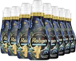 Robijn Collections Beautiful Mystery Wasverzachter - 8 X 30 Wasbeurten - Voordeelverpakking -Schoonmaakartikelen Winkel 1200x969