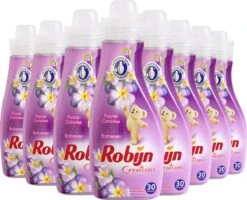 Robijn Creations Paarse Orchidee & Bosbessen Wasverzachter - 8 X 30 Wasbeurten - Voordeelverpakking 12 Robijn Creations Paarse Orchidee & Bosbessen Wasverzachter - 8 X 30 Wasbeurten - Voordeelverpakking -Schoonmaakartikelen Winkel 1200x970