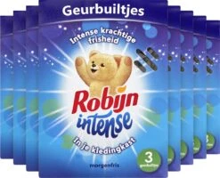 Robijn Intense Geurbuiltjes - 8 X 3 Stuks - Voordeelverpakking -Schoonmaakartikelen Winkel 1200x971