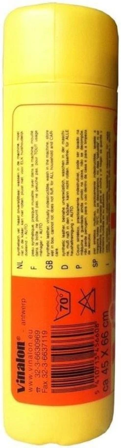 Vinalon Zeemvel Glad - 45 X 33cm. 11 Vinalon Zeemvel Glad - 45 X 33cm. -Schoonmaakartikelen Winkel 325x1200