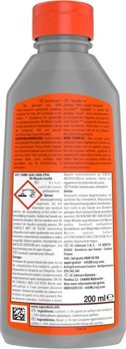 Mr. Muscle - Cera-Fix Voor Keramische - Halogeen En Inductie Kookplaten - Kookplaatreiniger - 2 X 200 Ml -Schoonmaakartikelen Winkel 435x1200 1