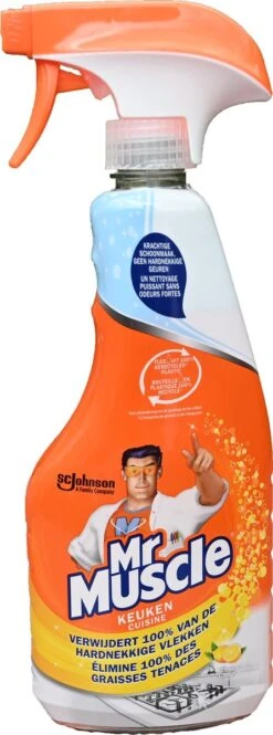 3 X Mr Muscle Keuken Reiniger Spray - Keukenreiniger - 3 X 500ml -Schoonmaakartikelen Winkel 446x1200