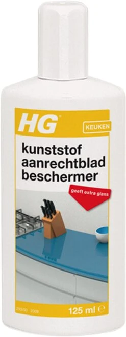 HG Kunststof Aanrechtbladbeschermer - 125ml - Voor Kunststof Oppervlakken -Schoonmaakartikelen Winkel 450x1200 2