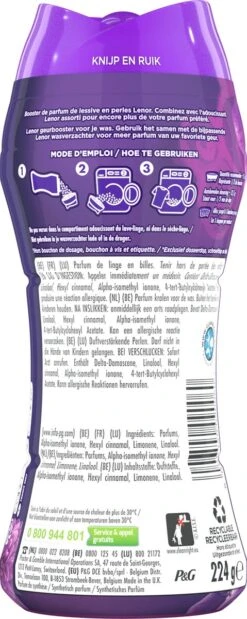 Lenor Amethist En Bloemen - In-Wash Geurbooster - Voordeelverpakking 6 X 16 Wasbeurten 17 Lenor Amethist En Bloemen - In-Wash Geurbooster - Voordeelverpakking 6 X 16 Wasbeurten -Schoonmaakartikelen Winkel 479x1200 1