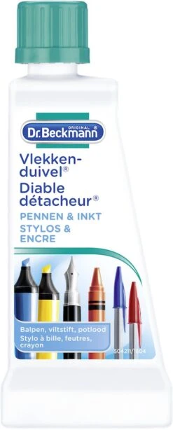Dr. Beckmann Vlekkenduivel Pennen En Inkt 50 Ml -Schoonmaakartikelen Winkel 483x1200 1