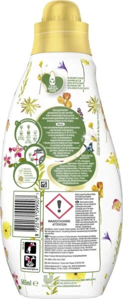 Robijn Klein & Krachtig Wit Floral Morning Vloeibaar Wasmiddel - 8 X 19 Wasbeurten - Voordeelverpakking -Schoonmaakartikelen Winkel 495x1200