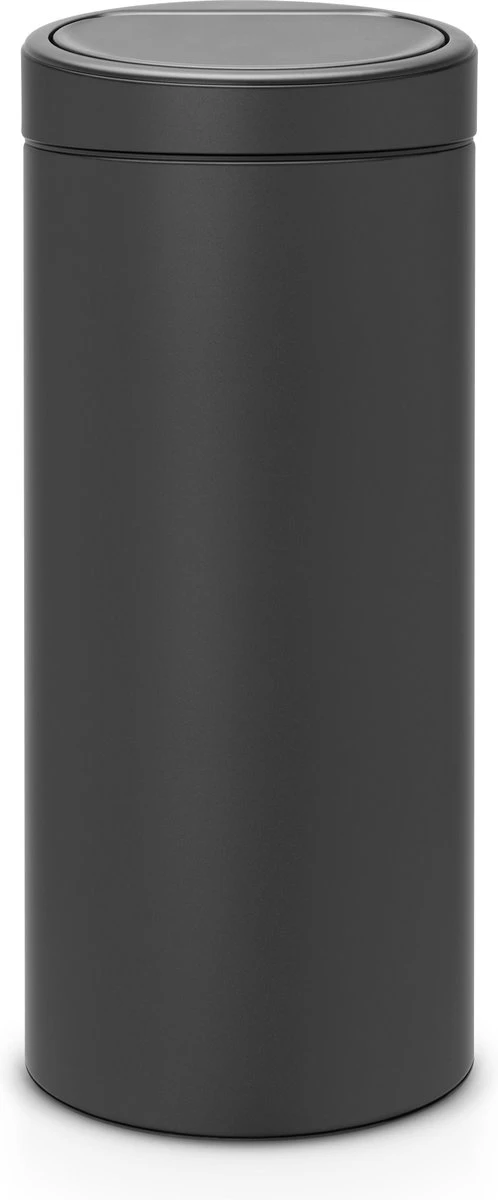 Brabantia Touch Bin Prullenbak - 30 L - Mineral Infinite Grey 3 Brabantia Touch Bin Prullenbak - 30 L - Mineral Infinite Grey