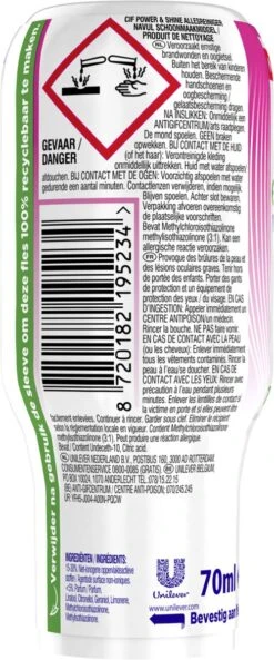 Cif CleanBoost Power & Shine Allesreiniger Ecorefill Capsules - 10 X 70 Ml - Voordeelverpakking -Schoonmaakartikelen Winkel 500x1200