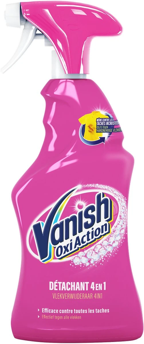 Vanish Oxi Action Spray Voorbehandeling - 750 Ml - Vlekverwijderaar 7 Vanish Oxi Action Spray Voorbehandeling - 750 Ml - Vlekverwijderaar - Afbeelding 6