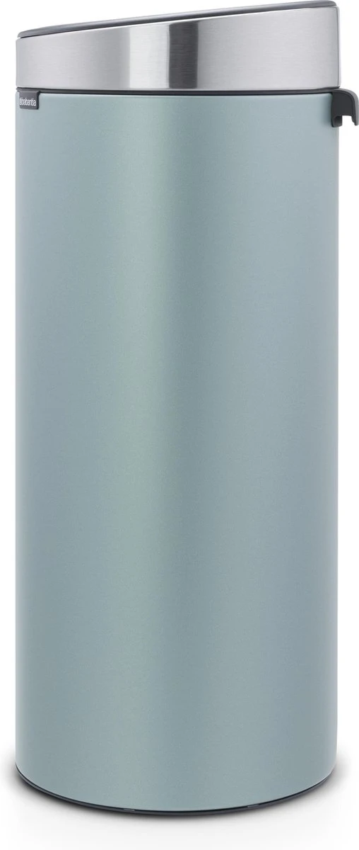 Brabantia Touch Bin Prullenbak - 30 L - Metallic Mint / Matt Steel Fingerprint Proof Deksel 7 Brabantia Touch Bin Prullenbak - 30 L - Metallic Mint / Matt Steel Fingerprint Proof Deksel - Afbeelding 5