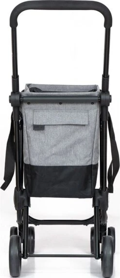 Ceruzo By Playmarket - Easy Go - Boodschappentrolley - Zwart-Groen -Schoonmaakartikelen Winkel 522x1200 1