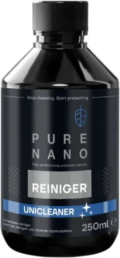 PURE NANO Glas - Nano Coating Voor 5 Jaar Heldere Ramen Met Minder Schoonmaakwerk - 250 Ml -Schoonmaakartikelen Winkel 560x1200