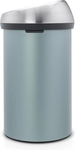 Brabantia Touch Bin Prullenbak - 60 L - Metallic Mint / Matt Steel Fingerprint Proof Deksel 11 Brabantia Touch Bin Prullenbak - 60 L - Metallic Mint / Matt Steel Fingerprint Proof Deksel -Schoonmaakartikelen Winkel 605x1200