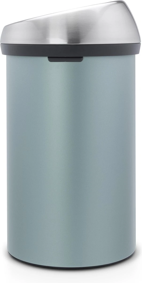 Brabantia Touch Bin Prullenbak - 60 L - Metallic Mint / Matt Steel Fingerprint Proof Deksel 7 Brabantia Touch Bin Prullenbak - 60 L - Metallic Mint / Matt Steel Fingerprint Proof Deksel - Afbeelding 5