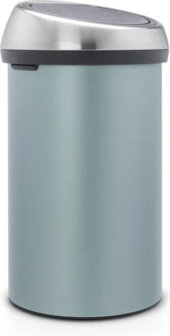 Brabantia Touch Bin Prullenbak - 60 L - Metallic Mint / Matt Steel Fingerprint Proof Deksel 10 Brabantia Touch Bin Prullenbak - 60 L - Metallic Mint / Matt Steel Fingerprint Proof Deksel -Schoonmaakartikelen Winkel 608x1200