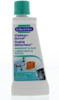 Dr. Beckmann Vlekkenduivel Smeervet & Olie 50 Ml -Schoonmaakartikelen Winkel 711x1200