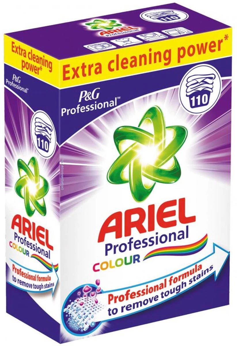 Ariel - Proffesional - Waspoeder Color - 7.15kg - 110 Wasbeurten 5 Ariel - Proffesional - Waspoeder Color - 7.15kg - 110 Wasbeurten - Afbeelding 3