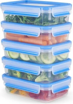 Tefal MasterSeal Fresh Mealprep Set - 5 X 800ml - Blauw -Schoonmaakartikelen Winkel 842x1200 1