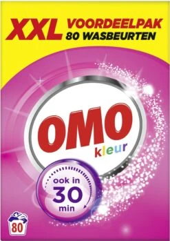 Omo Kleur XXL Waspoeder Voor De Gekleurde Was - 80 Wasbeurten -Schoonmaakartikelen Winkel 850x1200 1