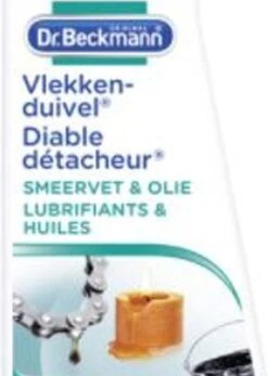Dr. Beckmann Vlekkenduivel Smeervet & Olie 50 Ml -Schoonmaakartikelen Winkel 854x1200