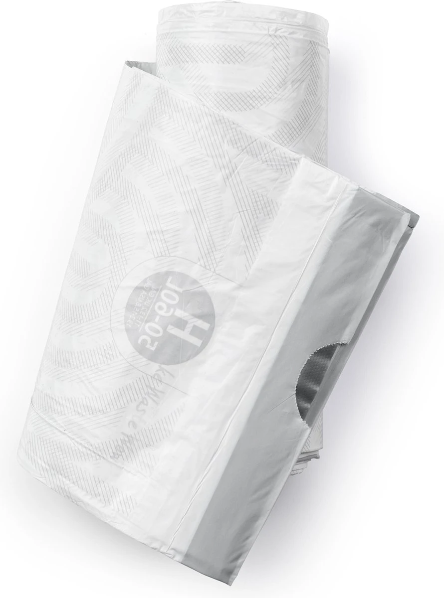 Brabantia PerfectFit Vuilniszakken - 50 - 60 L - Code H - 6 Rollen X 20 Stuks 11 Brabantia PerfectFit Vuilniszakken - 50 - 60 L - Code H - 6 Rollen X 20 Stuks - Afbeelding 9