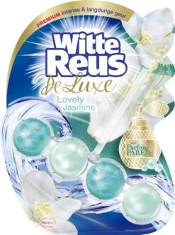 Witte Reus DeLuxe Toiletblok - Lovely Jasmine - WC Blokjes Voordeelverpakking - 10 Stuks -Schoonmaakartikelen Winkel 894x1200