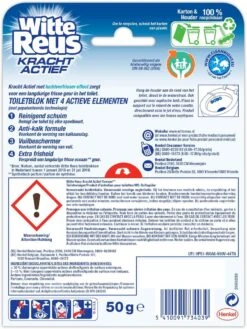 Witte Reus Kracht Actief Toiletblok - Oceaan - WC Blokjes Voordeelverpakking - 10 Stuks -Schoonmaakartikelen Winkel 901x1200 2