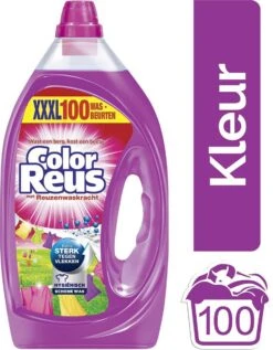 Color Reus Gel Vloeibaar Wasmiddel - Gekleurde Was - Voordeelverpakking - 100 Wasbeurten -Schoonmaakartikelen Winkel 935x1200