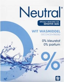 Neutral 0% Wit Parfumvrij Waspoeder - 45 Wasbeurten - Wasmiddel 30 Neutral 0% Wit Parfumvrij Waspoeder - 45 Wasbeurten - Wasmiddel -Schoonmaakartikelen Winkel 945x1200 1
