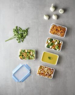 Tefal MasterSeal Fresh Mealprep Set - 5 X 800ml - Blauw -Schoonmaakartikelen Winkel 950x1200