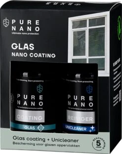 PURE NANO Glas - Nano Coating Voor 5 Jaar Heldere Ramen Met Minder Schoonmaakwerk - 250 Ml -Schoonmaakartikelen Winkel 956x1200 2