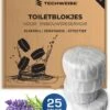 Witte Toiletblokjes Voor Inbouwreservoir Voor O.a Geberit En Grohe - 25 Stuks - Met Lavendel - Vlekvrij - Stortbakblokjes -Schoonmaakartikelen Winkel 965x1200