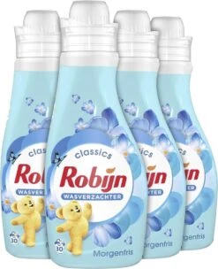 Robijn Classics Morgenfris Wasverzachter - 4 X 30 Wasbeurten - Voordeelverpakking -Schoonmaakartikelen Winkel 976x1200
